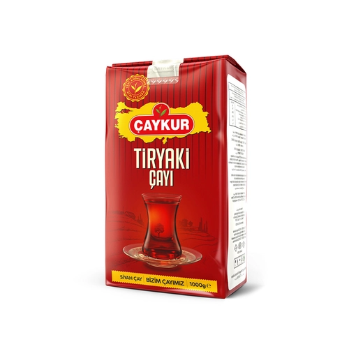 Çaykur Tiryaki Siyah Çay 1 Kg x 6 Adet